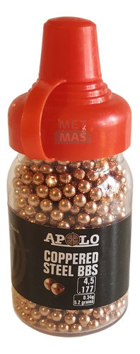 Balines Balin De Acero 4,5 Mm 0,34 Gr. - Botella X 1000 Un ! 0