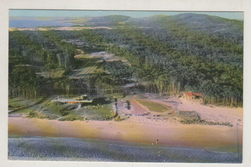 Punta Del Este Postal Color Vista Aerea De Portezuelo Solana 0