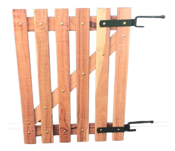 Porton Puertas Cerco Abierto Madera Dura Para Exterior X M2 1