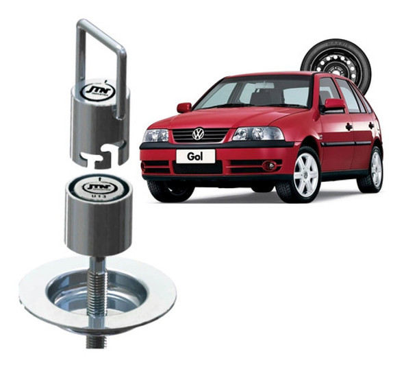 Trava Antifurto Parafuso Estepe Interno Jtn Volkswagen Gol 0