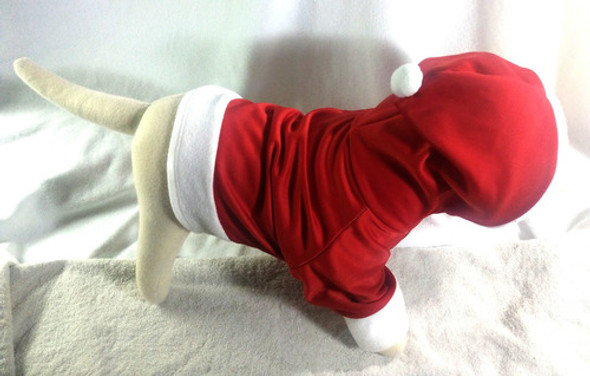 Buzo Disfraz Papa Noel Abrigo Mascota Perro Gato 1