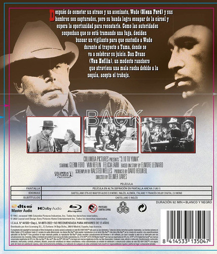 Blu-ray 3:10 To Yuma / El Tren De Las 3.10 A Yuma (1957) 1