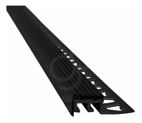 Nariz Escalon Atrim Protector Pvc Negro Borde Piso 10x18 918 0