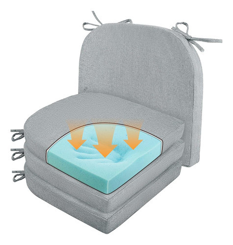 Cojines De Silla Fijinhom Para Sillas De Comedor Almohadilla 0