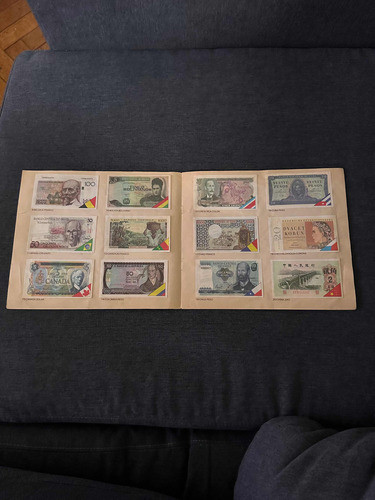 Album Figuritas Mundi Billetes Anteojito Faltan 5 1