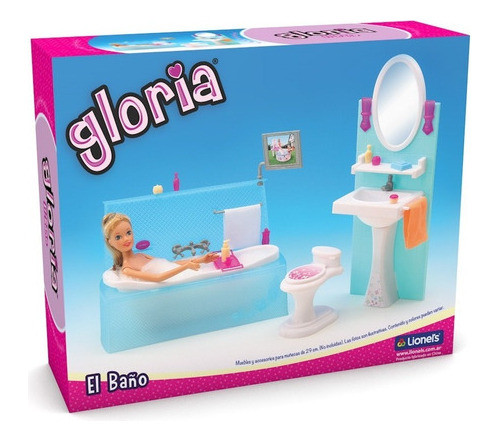 El Baño Muebles De Muñecas Gloria 0