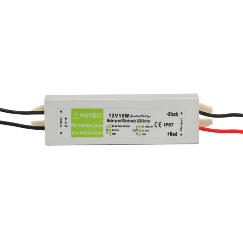 5xac Dc12v 10w Transformador Ip67 Impermeable Electrónico Co 1