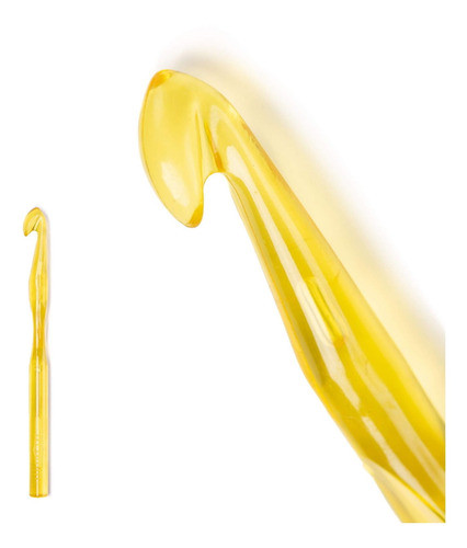 Agulha Para Crochê Em Acrílico 12cm Pingouin Tamanho 10mm 0
