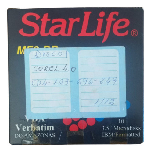 Cx Com 12 Disquetes Mf-2hd - 3,5 - 1.44mb 0