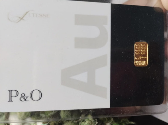 Lingote 1gr Oro 24k Certificado 1