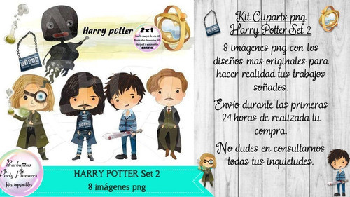 Cliparts Imagenes Png Harry Potter Set 2 1