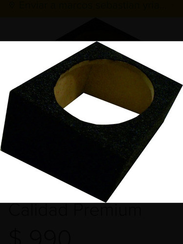 Cajas Acústicas Para Parlantes 6x9 X 2 /u Con Inclinación 0