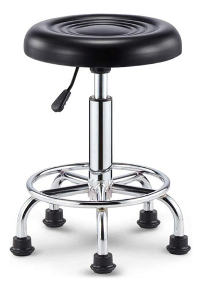 Banco Taburete Negro Giratorio 0