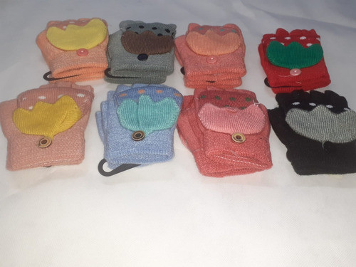 Guantes De Bebes Sin Dedos Con Manopla.1 A 5 Años 1
