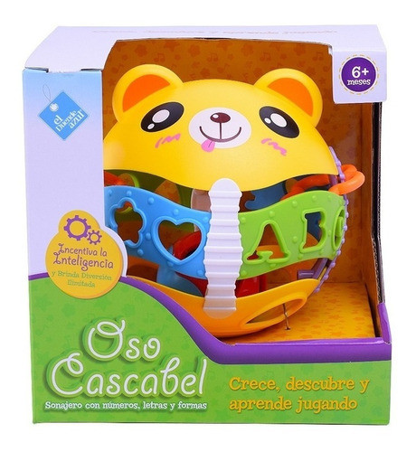Pelota Didactica Oso Cascabel El Duende Azul Tm1 7190 Ttm 0