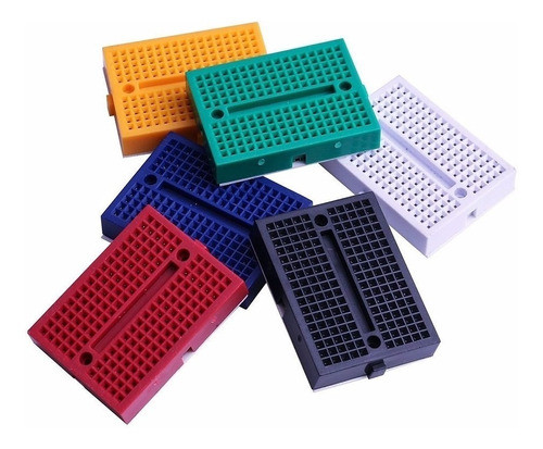 Mini Protoboard 170 Puntos Robótica Electrónica Proyectos 0