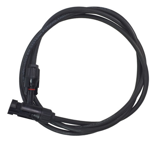 Cabo Solar 6mm² Com Mc4 P/ Extensão - 8m Preto + 8m Vermelho 1