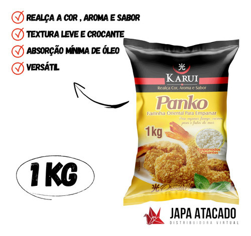 Farinha Oriental Empanados Crocante 1kg 1
