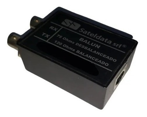 Balun Adaptador Tx/rx - E1 (75 Ohms/120 Ohms) Bnc - Rj45 0