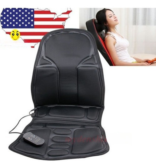 Silla De Calor Cuello Dolor Lumbar Apoyo Almohadillas Coche 1