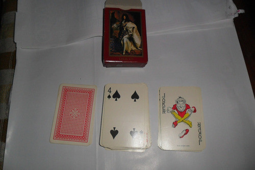 Juego Naipes Naipe Baraja Pocker Cartas Paris Rois De France 0