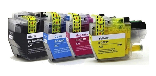 Kit Tinta Compativel Lc-3029bk Lc-3029m Lc-3029c Lc-3029y 0