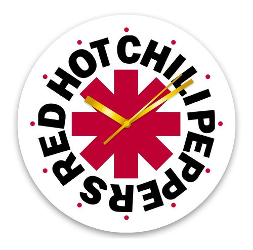 Reloj De Pared De Red Hot Chili Peppers 0
