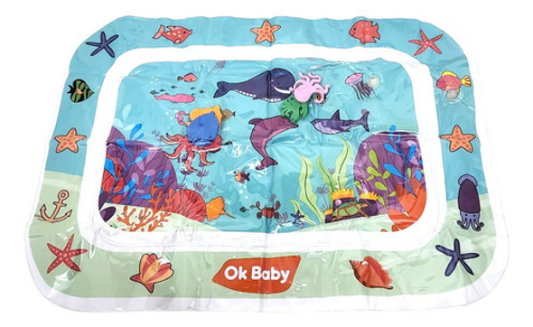 Alfombra Agua Sensorial Bebe Didáctico Gimnasio Ok Baby Tut 0