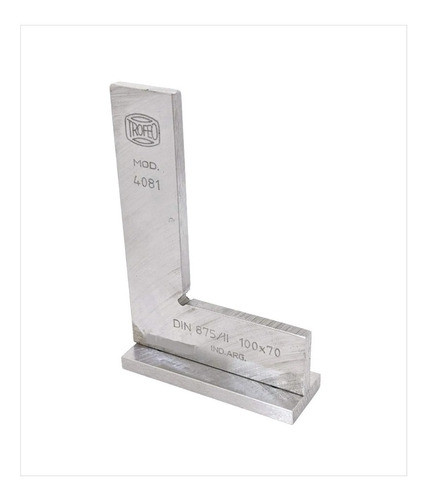 Escuadra Metálica 90º Con Sombrero 100 X 70mm Trofeo 4081 0