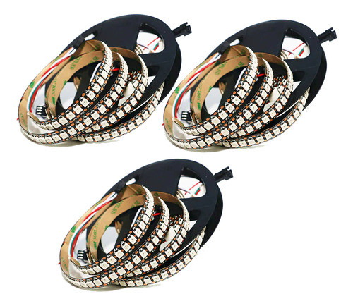Fita Led Ws2812b Ws2812 Endereçável 3 Metros 144 Leds 5v 0