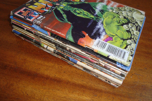 Gibi Abril Hulk / De 47 A 165 / Forme Lote Com 5 Gibis 1