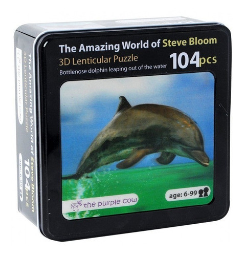 Puzles 3d 104 Pc Delfin - The Purple Cow 0