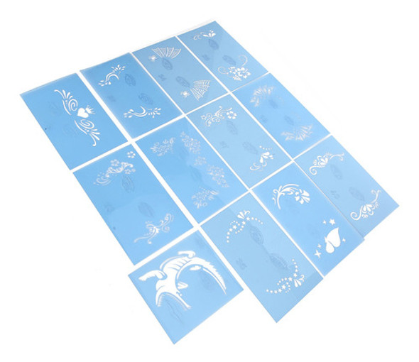 Estênceis Reusáveis Da Pintura Da Cara Do Molde Da Pintura 1