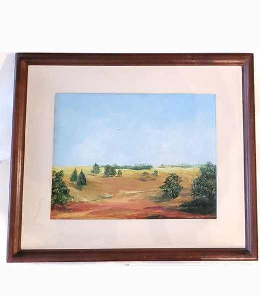 Lupércio M  Souza Quadro Oleo S Tela  Paisagem 0