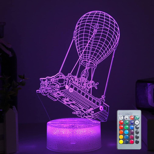 Luz 3d Ilusión De Autobús De Batalla Fornite Battle Royale 1