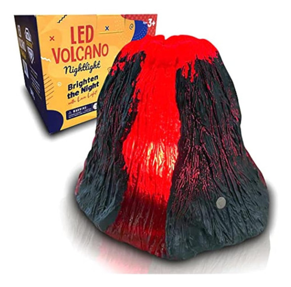 Luz Nocturna Volcán, Luz Nocturna Que Cambia De Color Para N 0