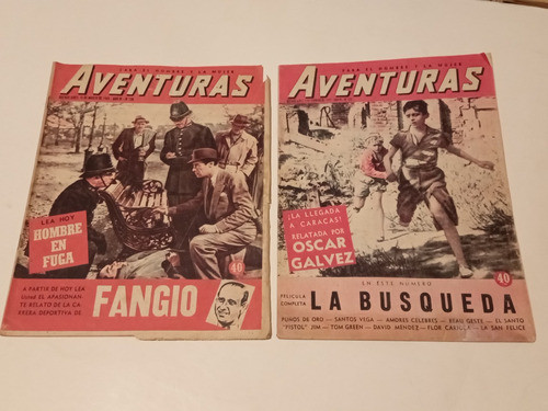Revistas Aventuras N° 123, 129, 130, 133. Precio X 2 Numeros 0