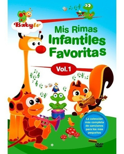 Baby Tvmis Rimas Infantiles Favoritas Dvd 0