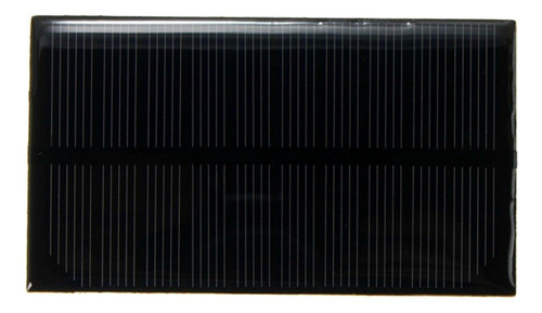 Panel Solar 5v 200ma 1w 107 X 61 Mm Robotica 0