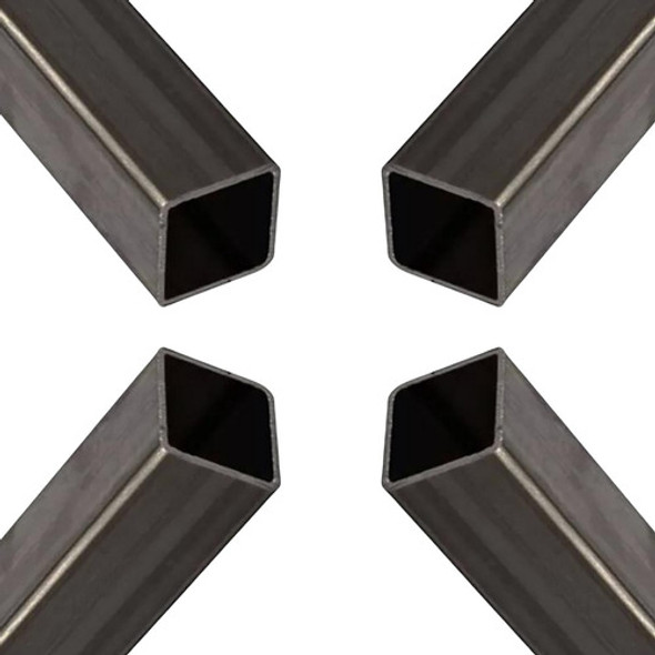 Metalon 25x25 Tubo Quadrado De Aço - 4 Pedaços De 60cm Cada 0