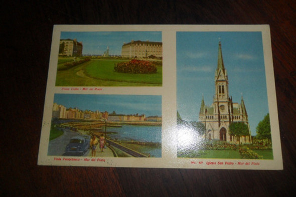 Iglesia San Pedro  Mar Del Plata  Tarjeta Postal 0