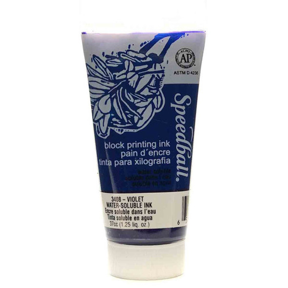 Tinta De Xilogravura Speedball Base Agua 3408 Violet 37ml 0 Tinta De Xilogravura Speedball Base Agua 3408 Violet 37ml 0