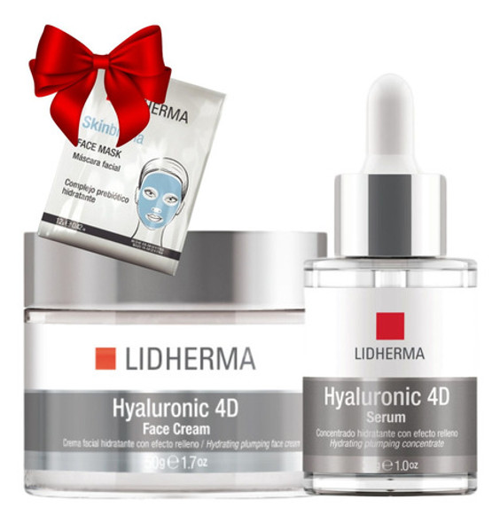 Combo Antiarrugas Hombre Hyaluronic Lidherma: Crema + Serum 0