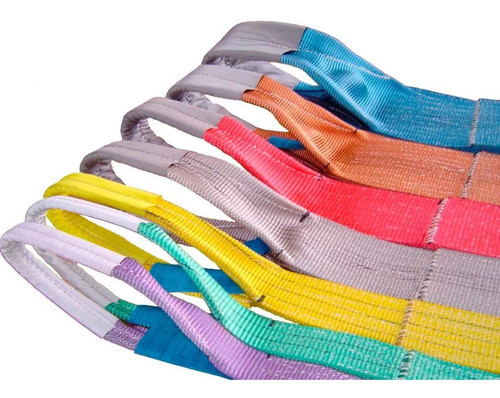 Eslinga O Faja De Tiro Directo 2 Ton 8 Mt Verde  - Tyt 0