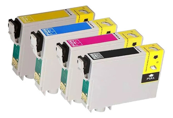 Cartuchos Impresora Epson Xp211 Compatible Pack 4 Unidades 0