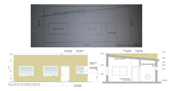 Planos De Casas, Dibujo De Plano, Autocad, Arquitecto 1