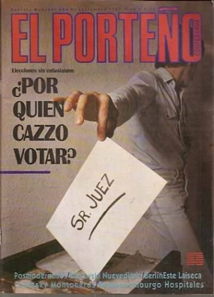 El Porteño N°69 1987 Laiseca Bukowski Nuevediario Montoneros 0
