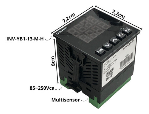 Controlador Temperatura Tempo P/ Máquina De Lavar Industrial 1