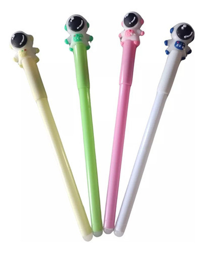 3 Lápis Infinito Eterno Astronauta Fofos 0