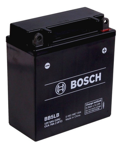 Bateria Bosch 12n5-3b Bb5lb Para Yamaha Fz-16 Xtz Ybr 125 1